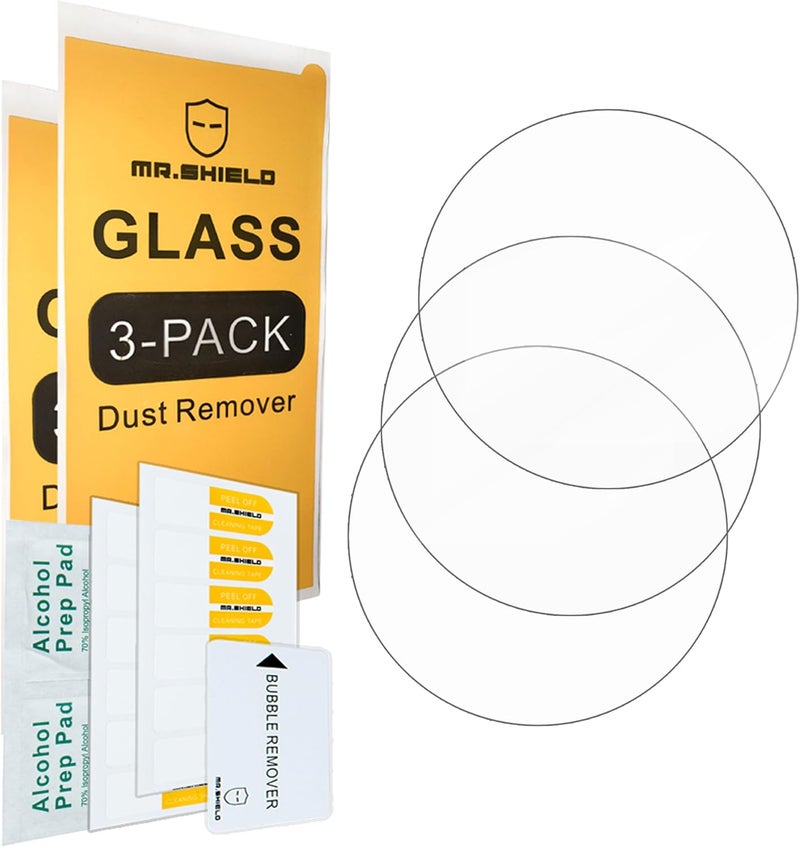 Mr Shield Screen Protector compatible with COROS NOMAD [Tempered Glass] [3-PACK] [Japan Glass with 9H Hardness] - Image 1